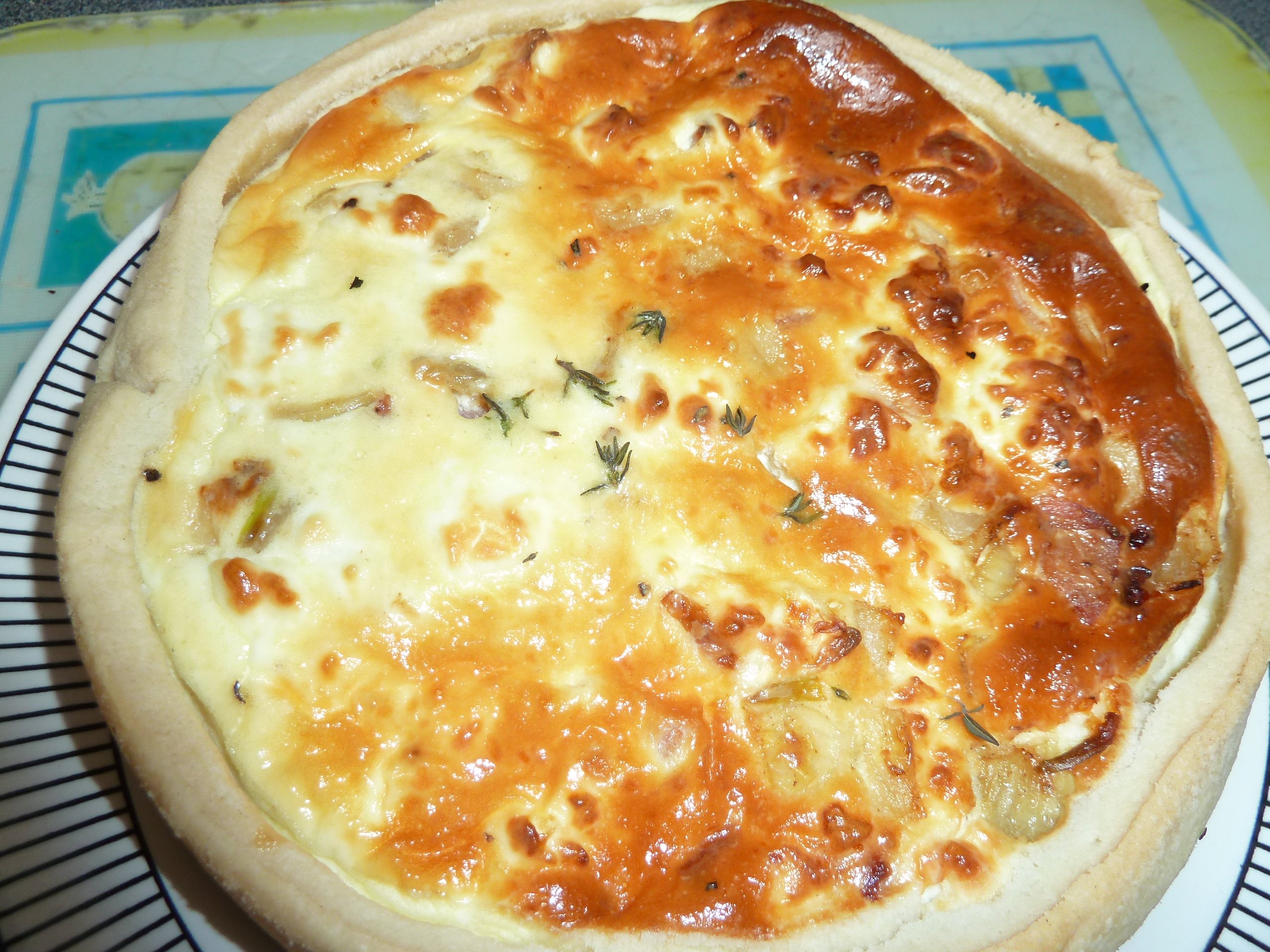 Goats Cheese Quiche