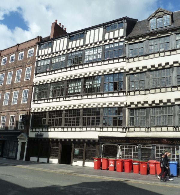 Bessie Surtees House seen from the outside