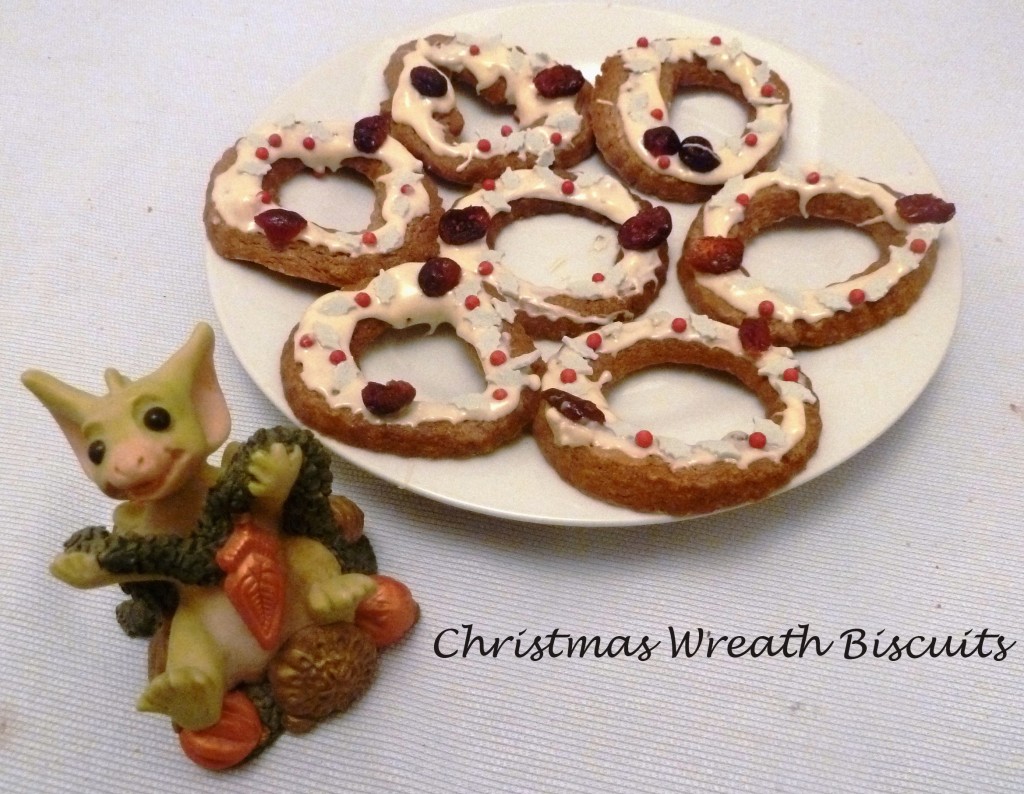 Christmas Wreath Biscuits