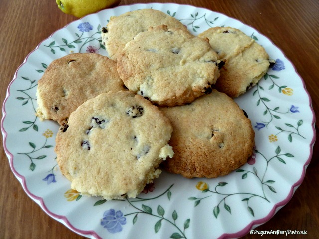 Lemon and Sultana Biscuits