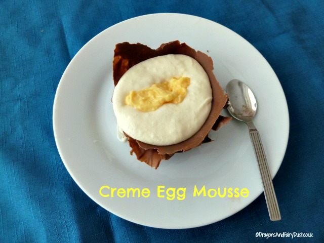 Creme Egg Inspired Mousse