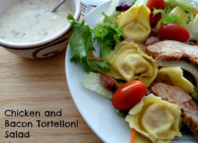 Chicken and Bacon Tortelloni Salad