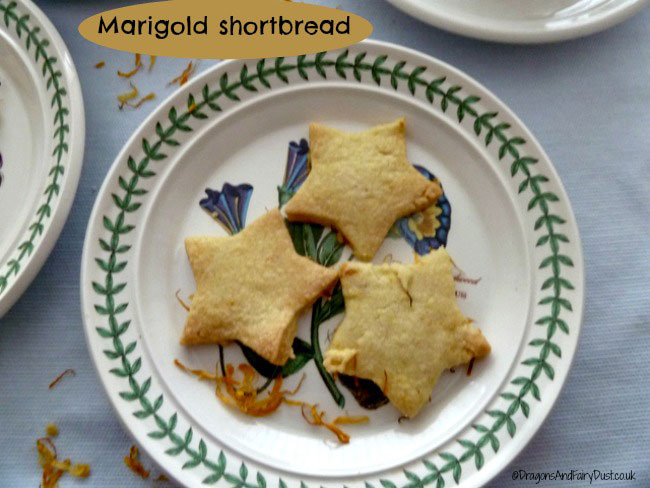 Marigold shortbread
