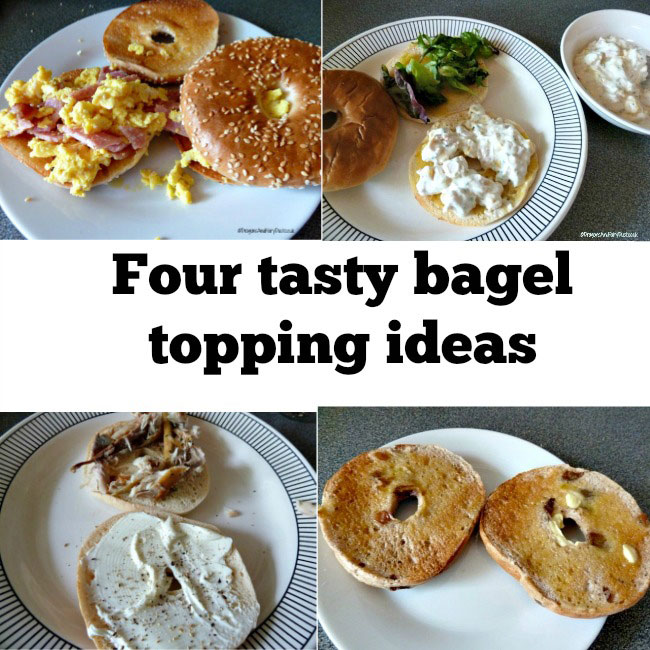 Four tasty bagel topping ideas