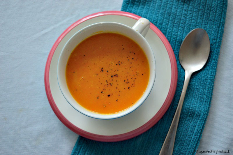 butternut squash and ginger soup