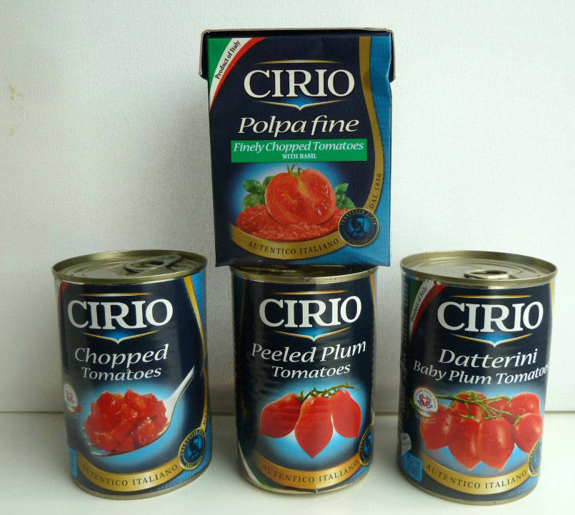 Cirio tomatoes