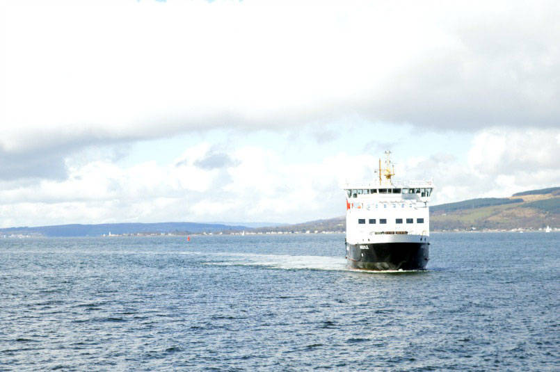 Ferry to Isle of Bute from Wemyss Bay