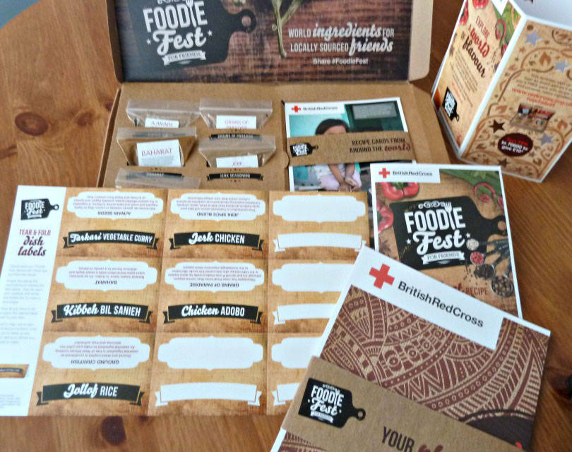 Foodie Fest pack from the Red Cross