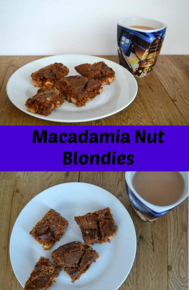 Macadamia nut blondies 