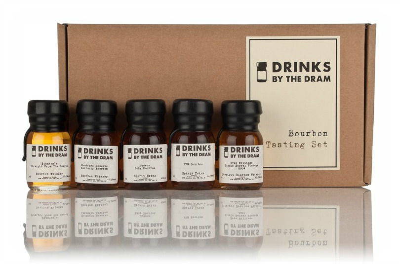 Drinks by the Dram Bourbon tasting set