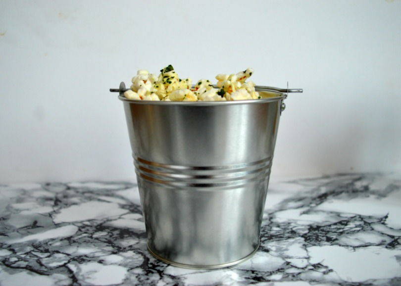 chilli kale popcorn