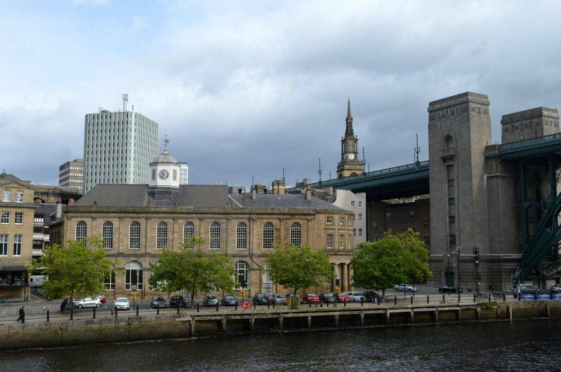 View of Newcastle Quay Side from the Swing Bridge