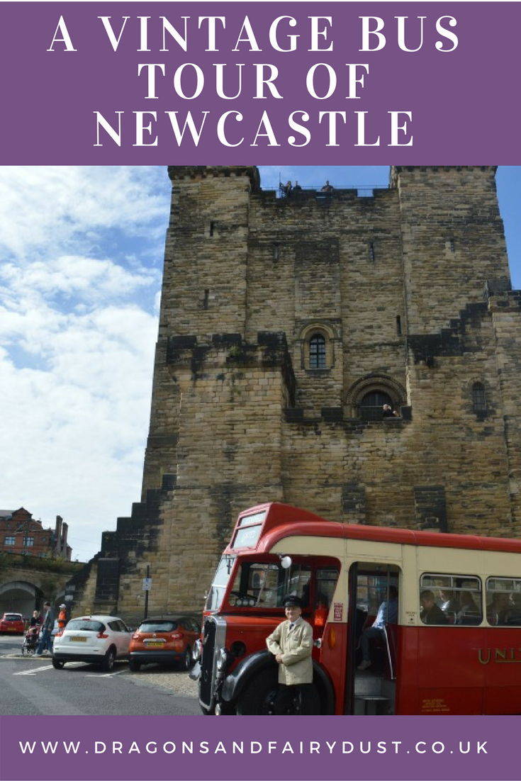 A vintage bus tour of the city - Taking a Heritage Open Days trip in a vintage bus around Newcastle Upon Tyne