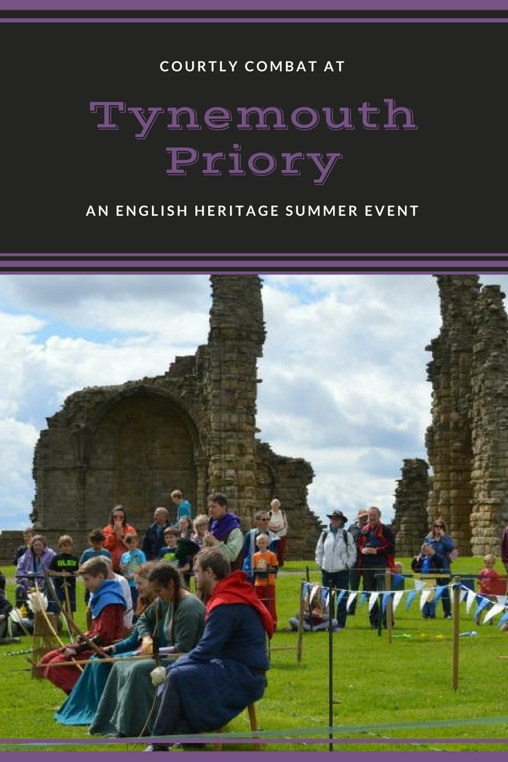 Knights tournament at Tynemouth priory and castle