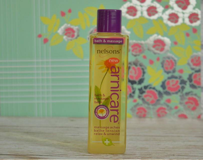 Nelsons Arnicare massage and bath oil
