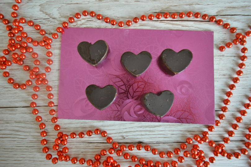 chocolate orange hearts