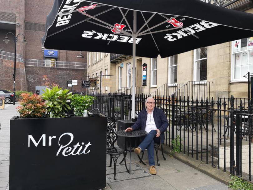 Mr Petit in Newcastle - the outside