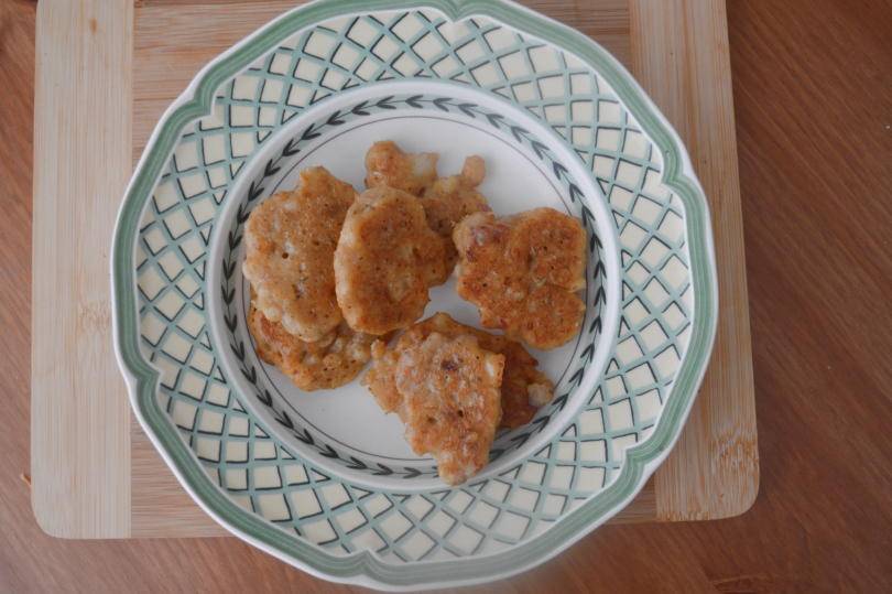 Accras - Caribbean fritters on a plate