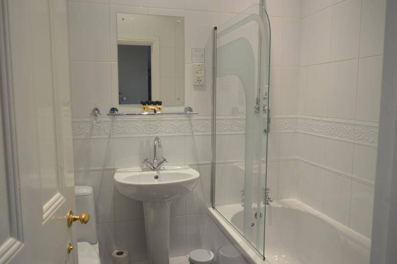 Bathroom at Beamish hall hotel