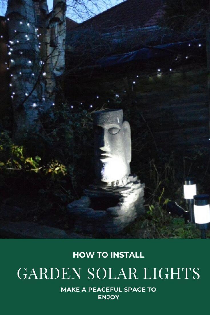 Find out how to install solar lights in your garden to create a tranquil space that looks amazing