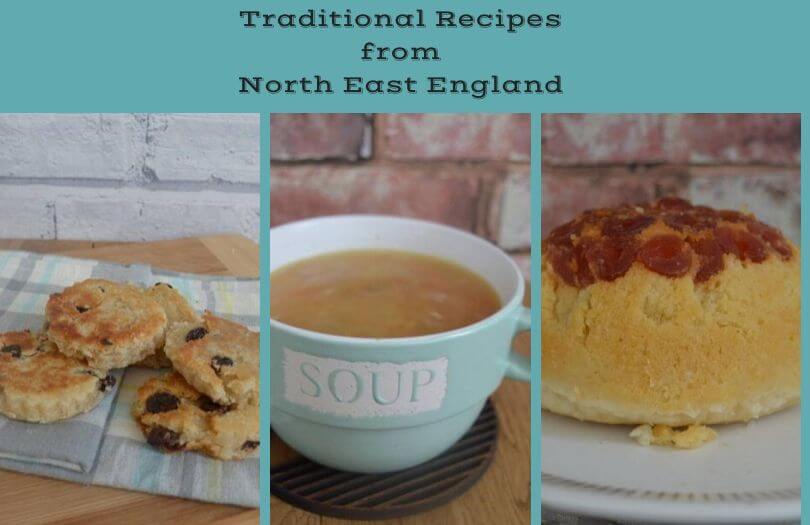 Pictures of some traditional recipes from North East England