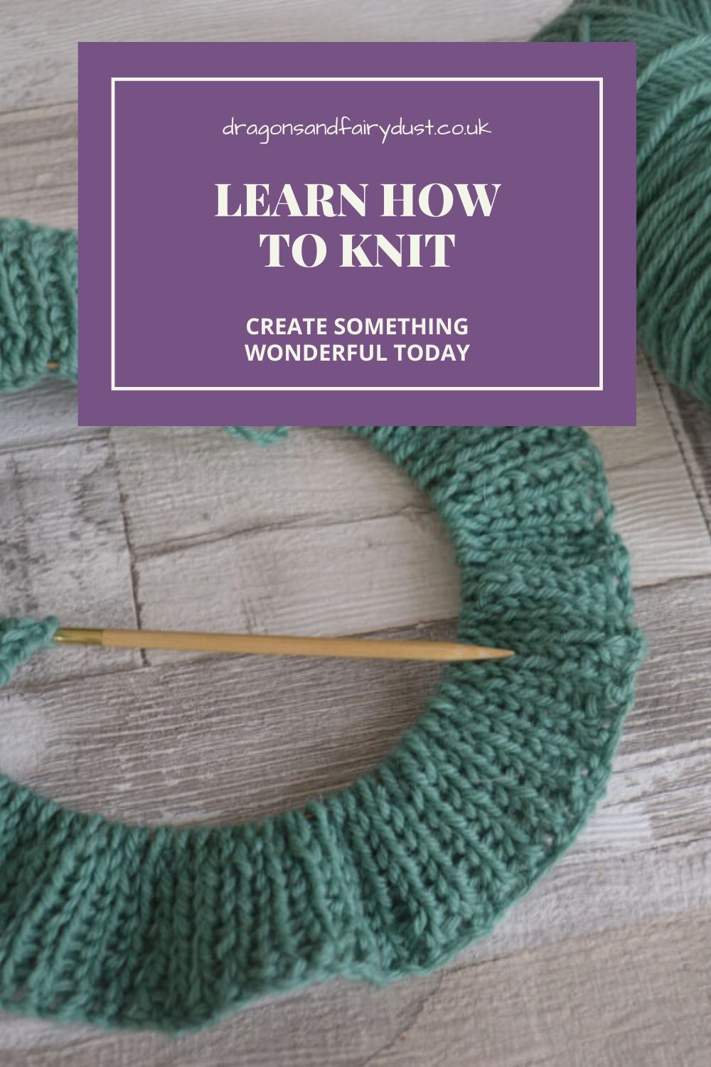 Why not learn how to knit and create something for yourself?