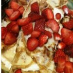 Strawberry pancake recipe