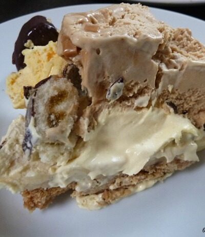 Banoffee Ice Cream Cake