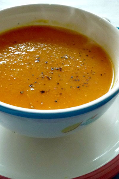 butternut squash and ginger soup