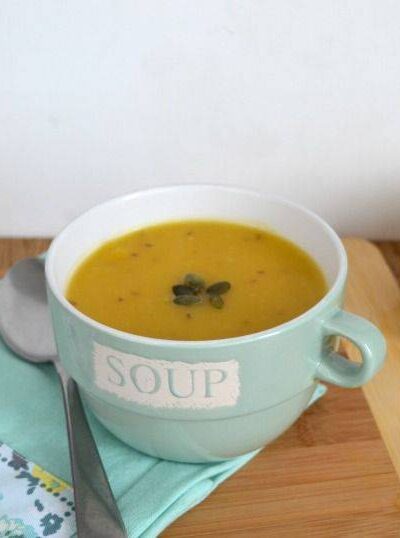 Spicy pumpkin soup