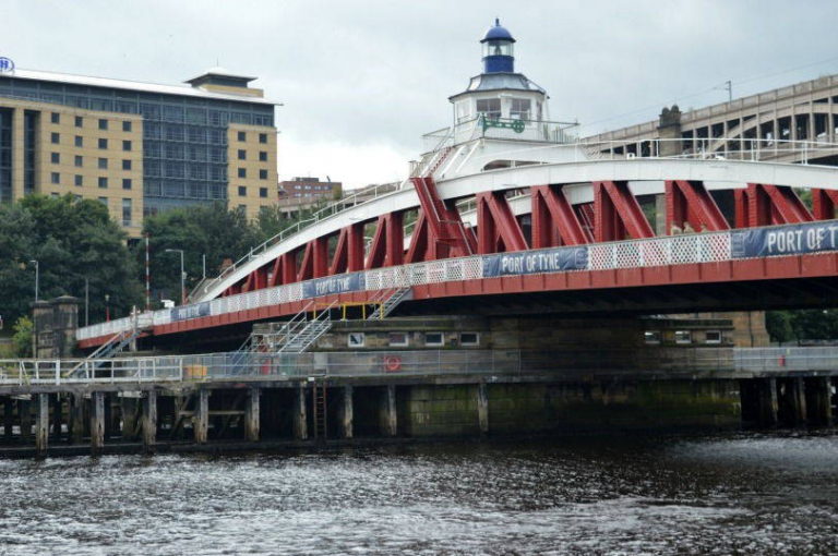 View of the Swing Bridge, Newcastle Upon Tyne