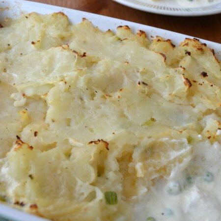 Summer fish pie