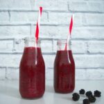 raspberry and blackberry smoothie