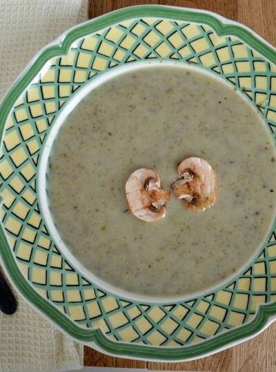 Quick and easy mushroom soup