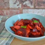 chicken and beetroot curry