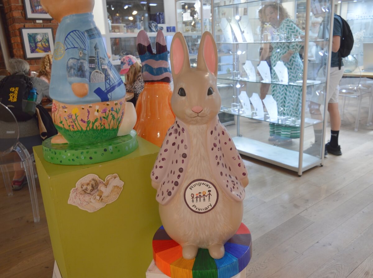 R Rabbit by Ringway Primary School at The Biscuit Factory in Ousebur