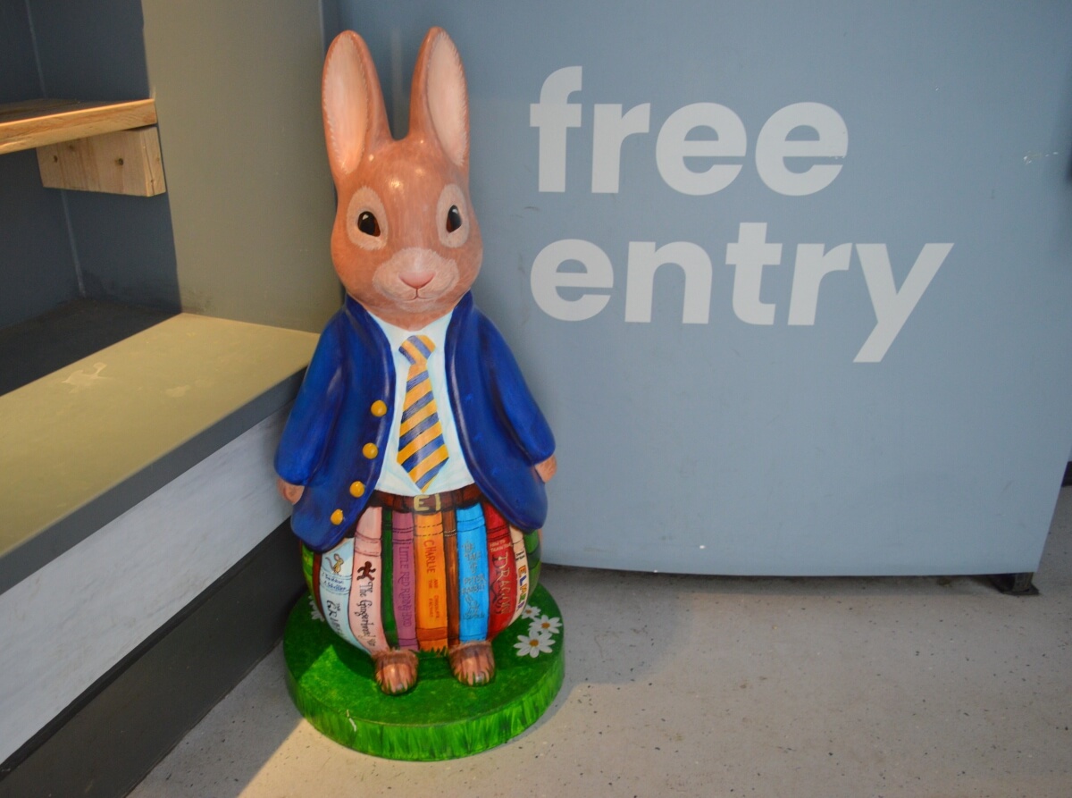 Curiosity fluffle at Seven Stories in Ouseburn