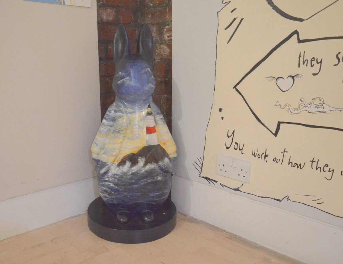 A place to shine fluffle at Seven Stories in Ouseburn