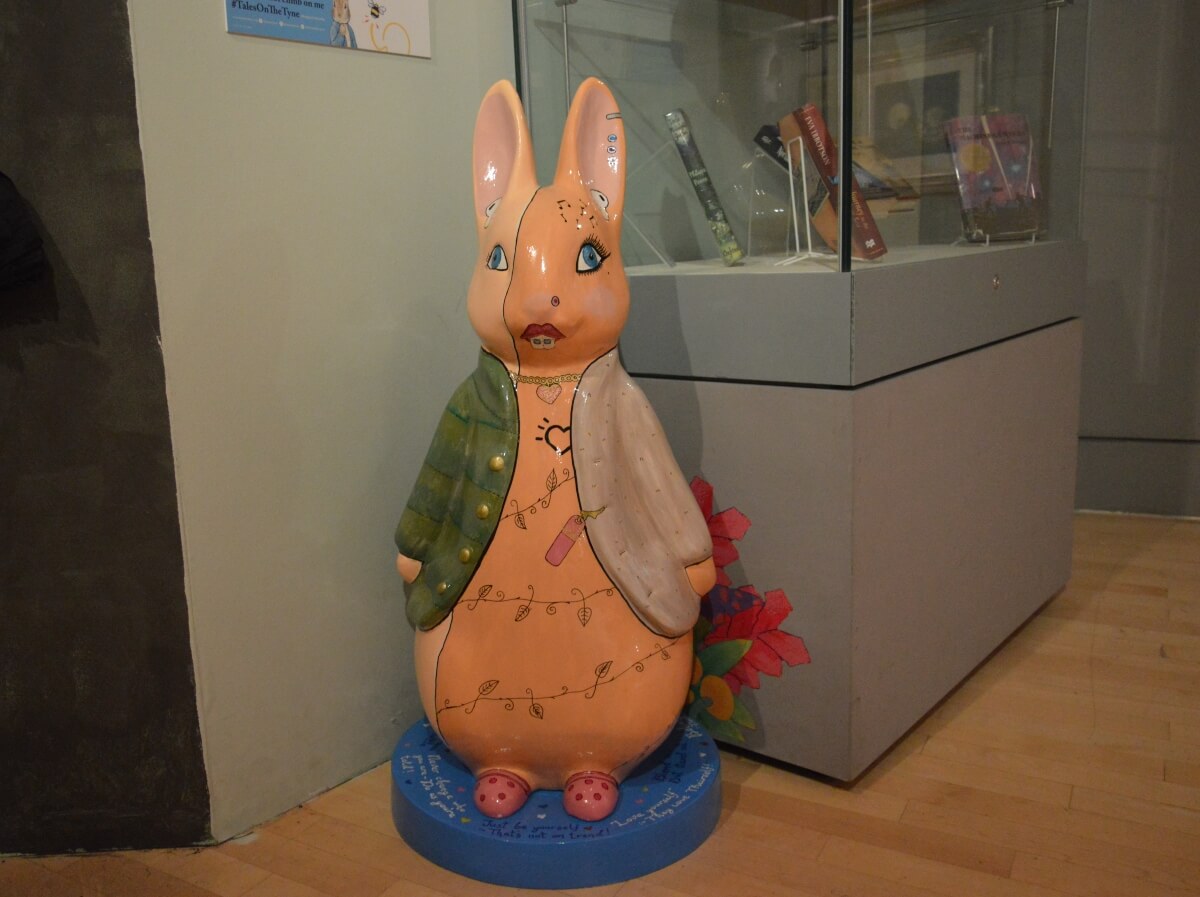 Nova fluffle at Seven Stories in Ouseburn