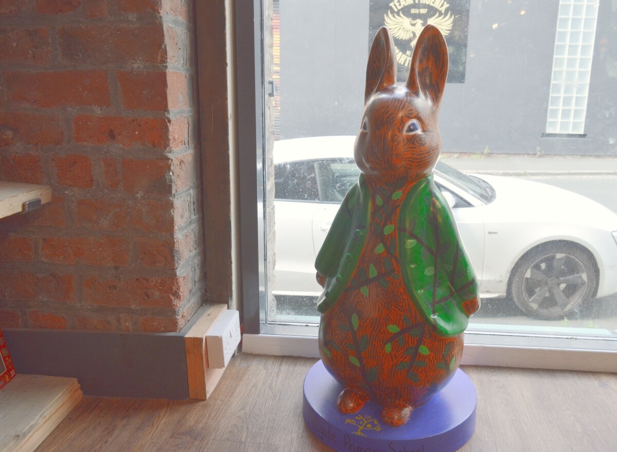Nature Peter fluffle at Seven Stories in Ouseburn